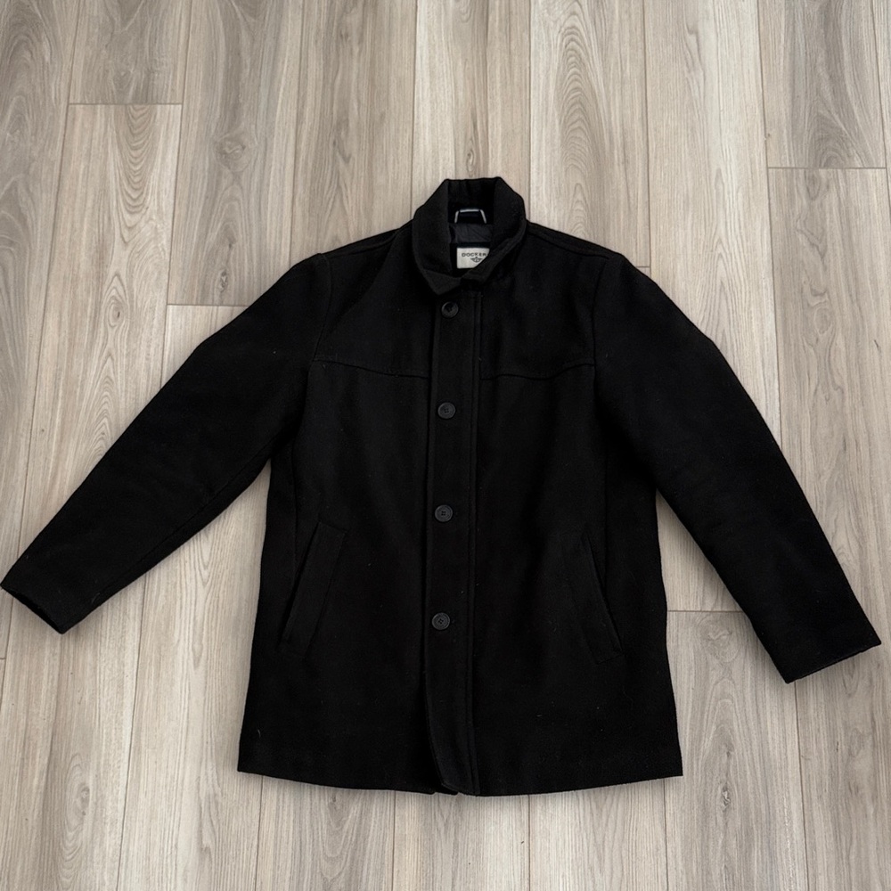 Dockers Insulated Wool-Blend Peacoat